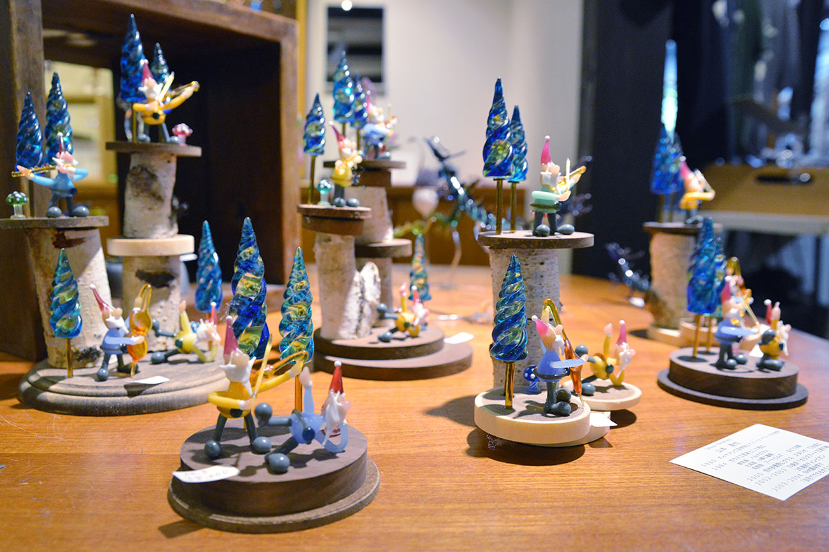 ガラス職人展 三宅治良・山本達也 - 八ヶ岳倶楽部