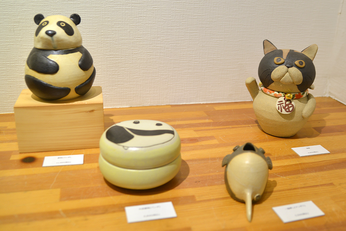 陶器 生き物の集い 高橋ちえこ - 八ヶ岳倶楽部